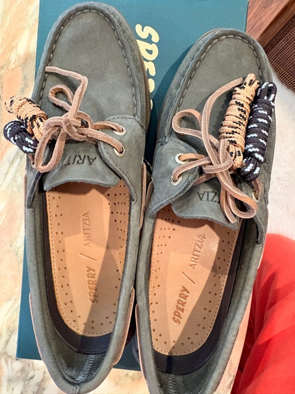 Aritzia X Sperry Boat shoes